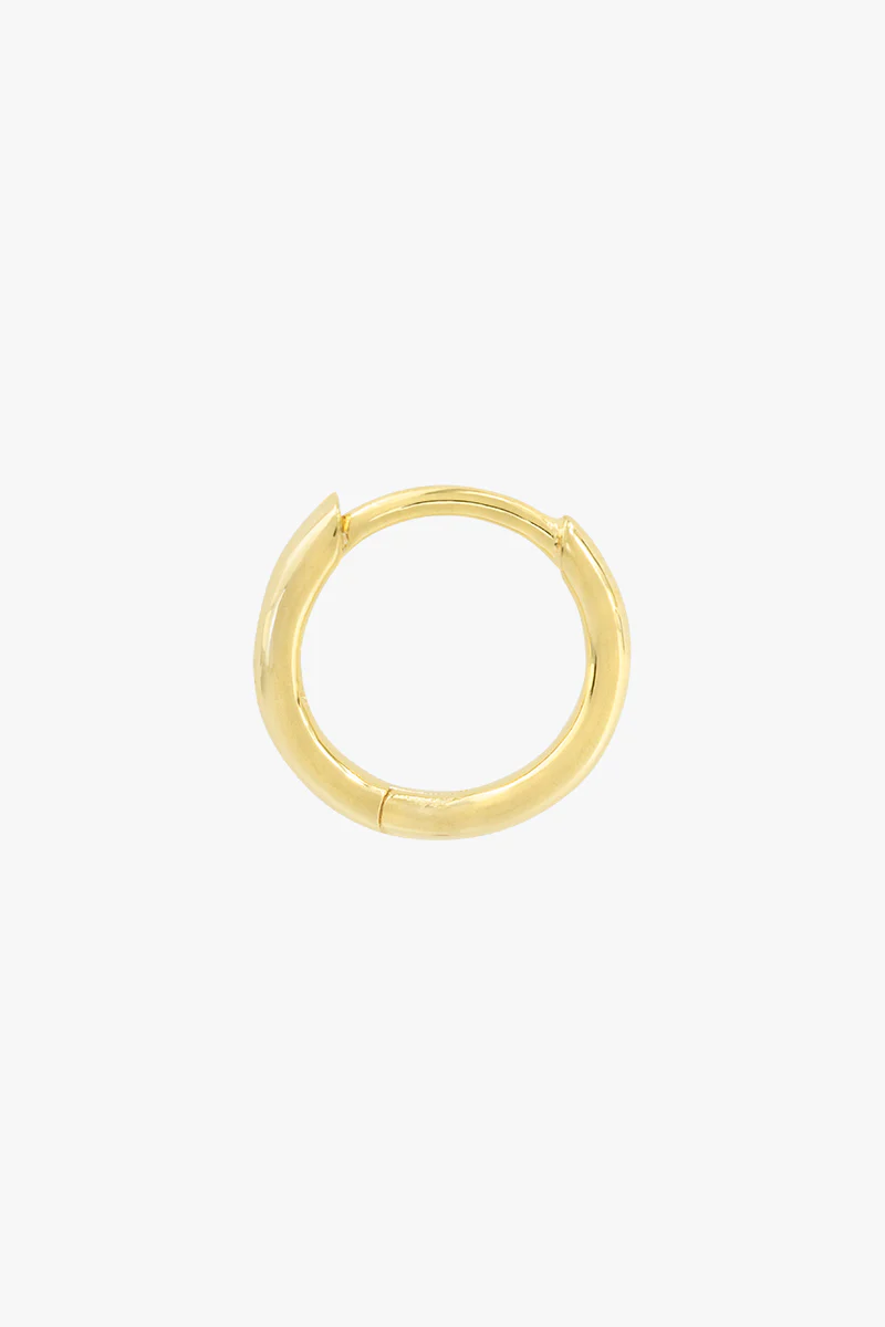 Basic wild hoop gold plated (11mm) - Image 3
