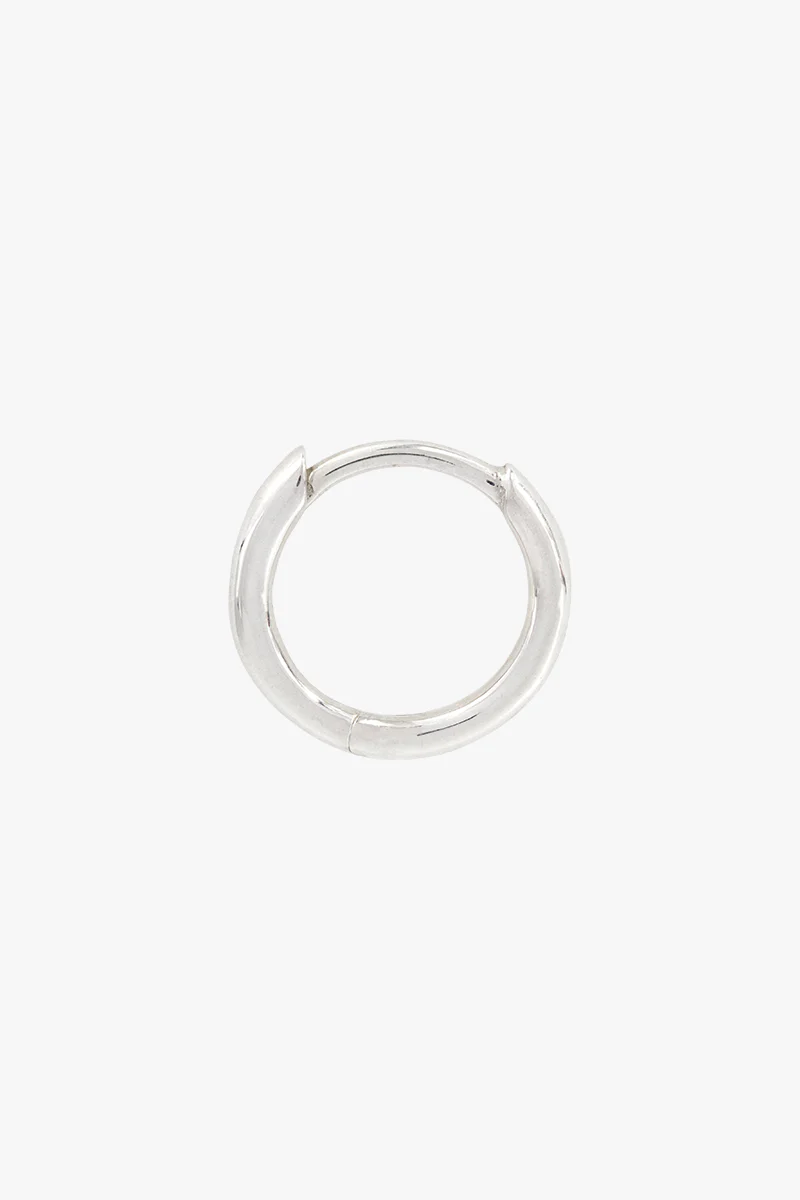 Basic wild hoop silver (11mm) - Image 3
