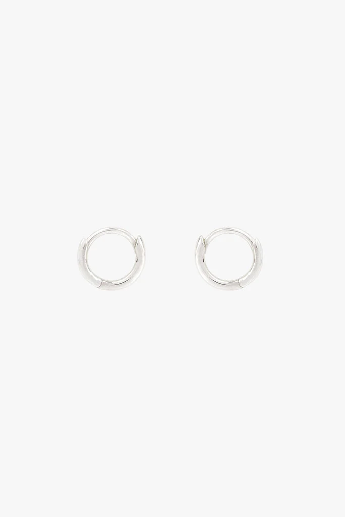 Basic wild hoop silver (9mm) - Image 4