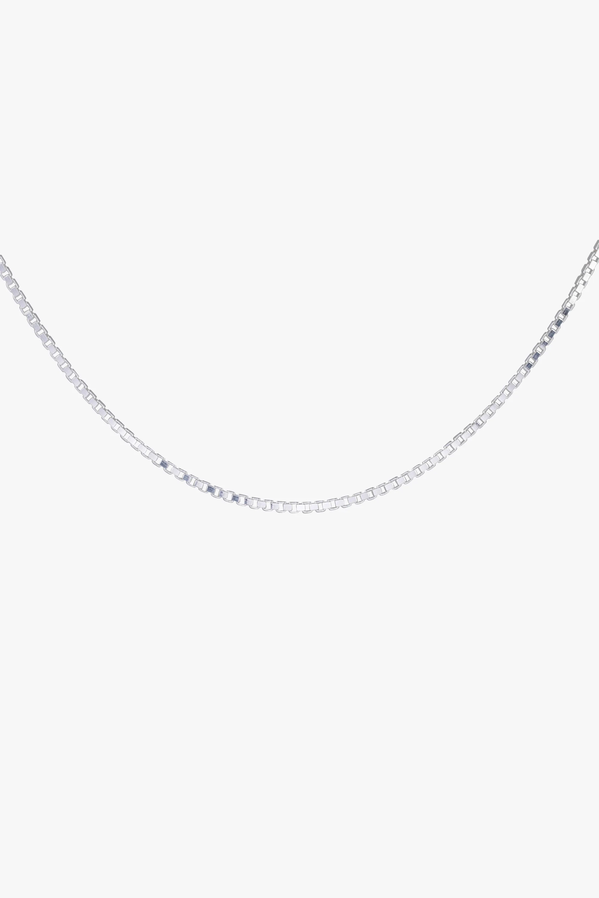 Box choker silver (36cm) - Image 3