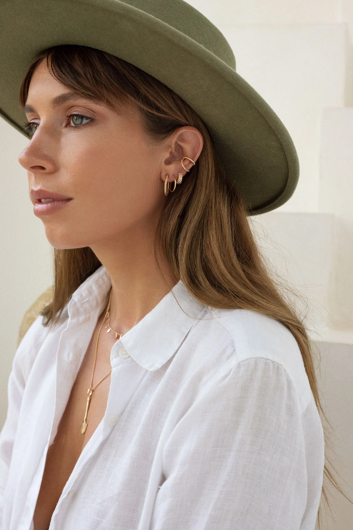 Bubble huggie gold plated - Image 3