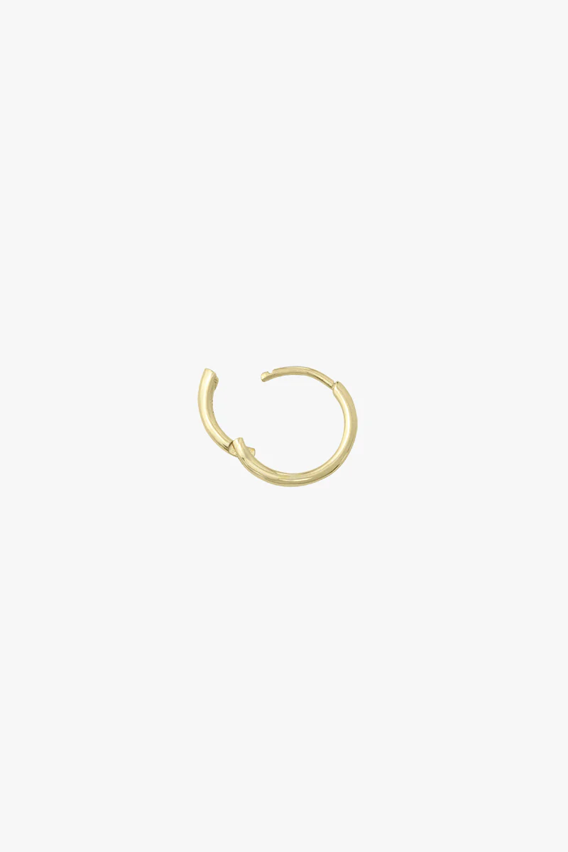 Basic wild hoop gold plated (13mm) - Image 10