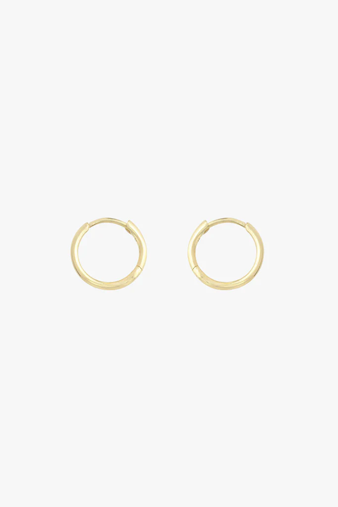 Basic wild hoop gold plated (13mm) - Image 13