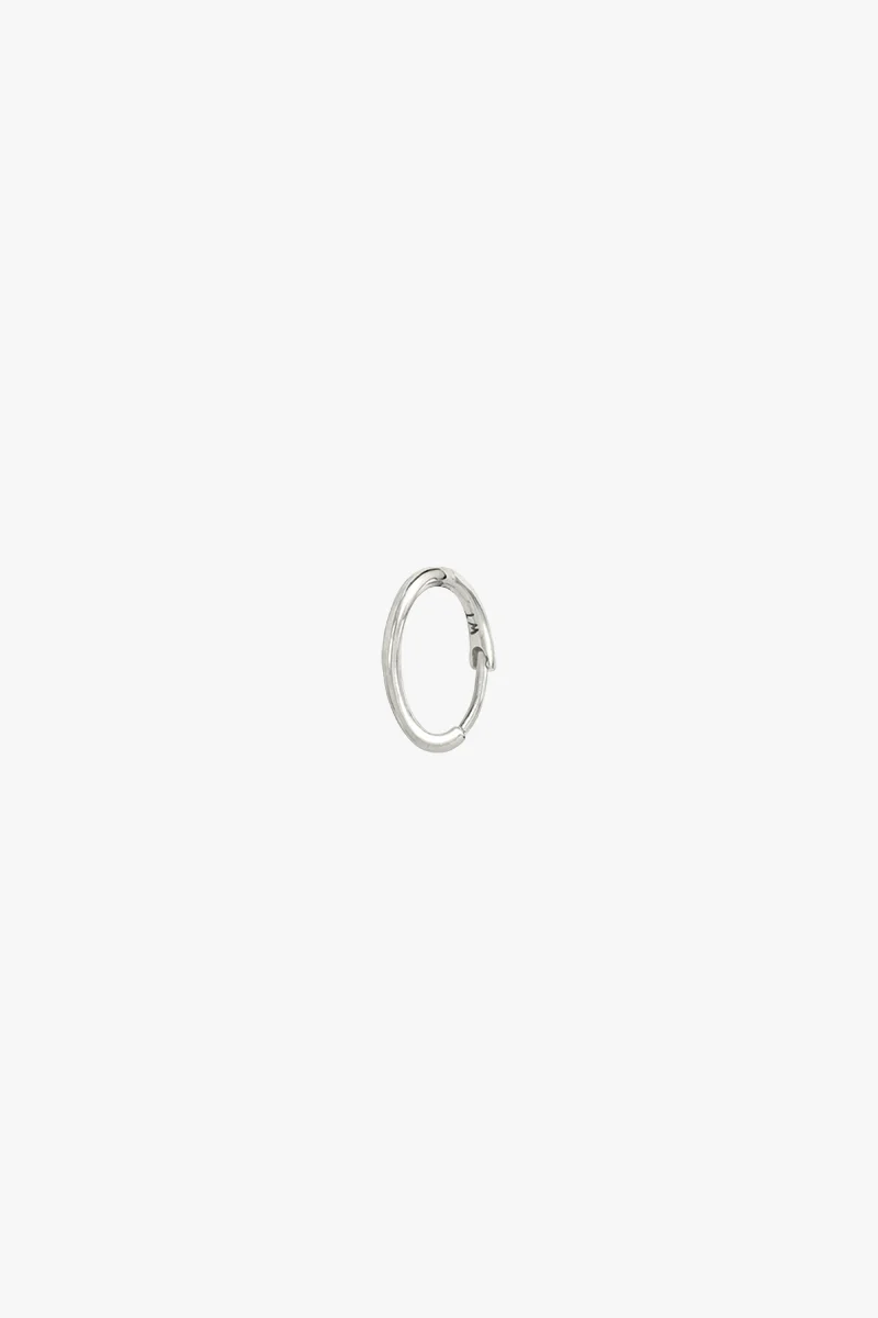 Basic wild hoop silver (13mm) - Image 7