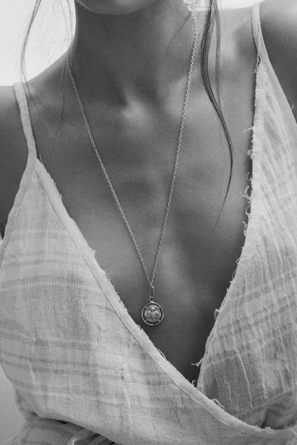 Curb chain necklace silver (45cm or 55cm) - Image 3