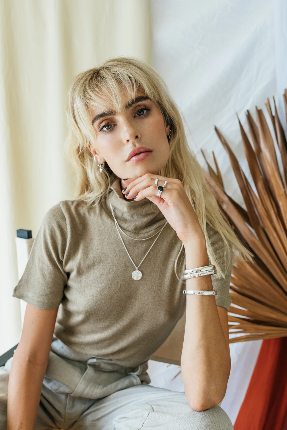 Curb chain necklace silver (45cm or 55cm) - Image 6