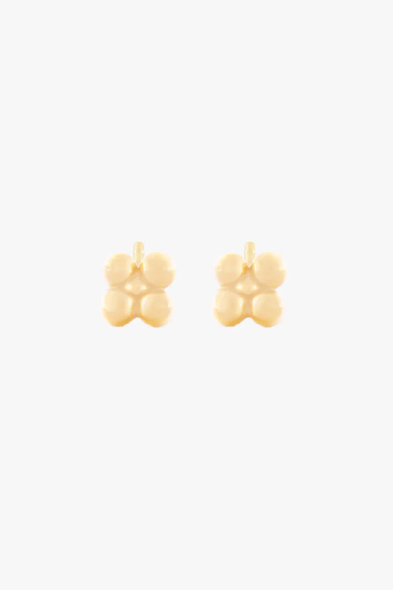 Dainty Flower Stud gold Plated - Image 5