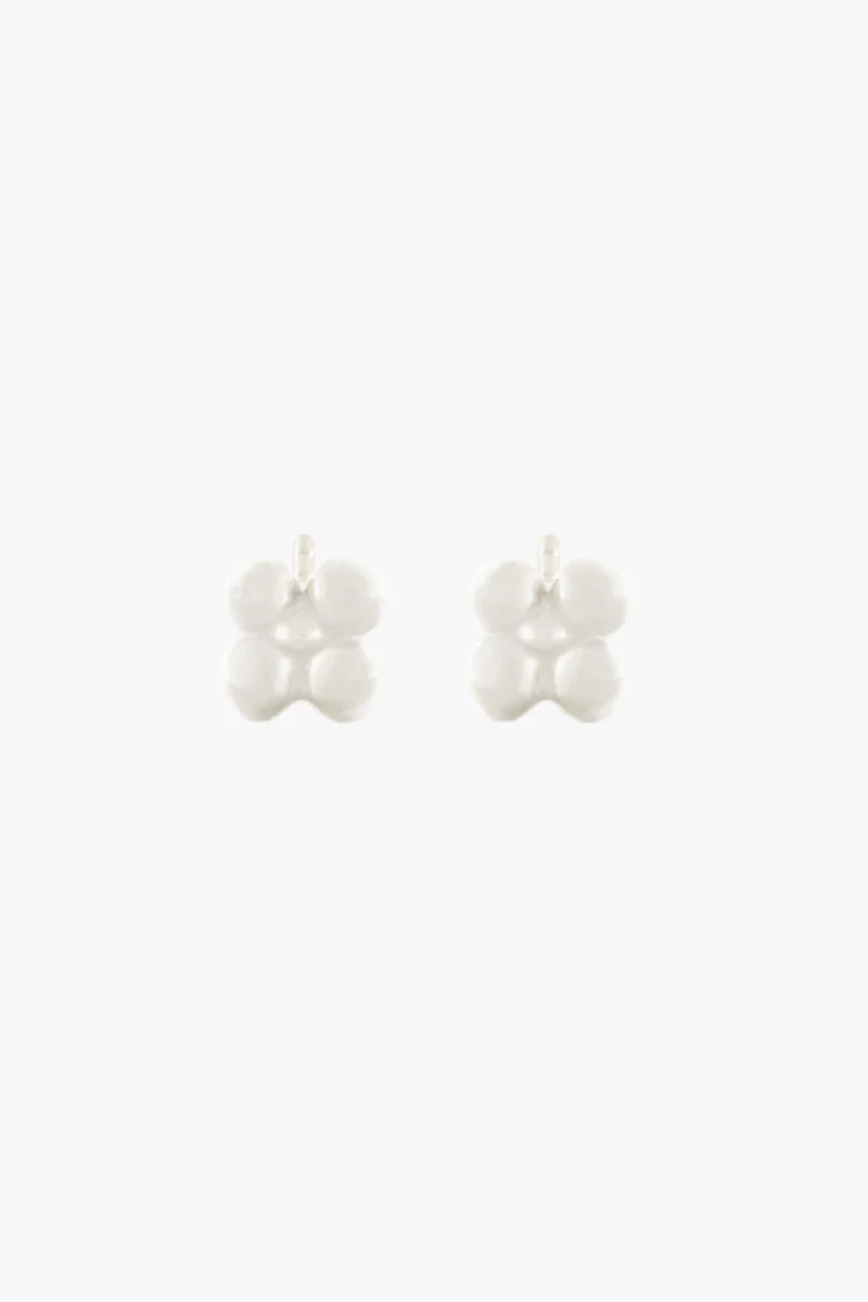 Dainty Flower Stud Silver - Image 5