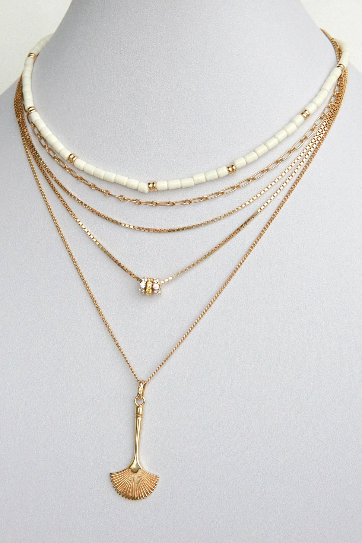 Figaro choker gold plated (36cm) - Image 11