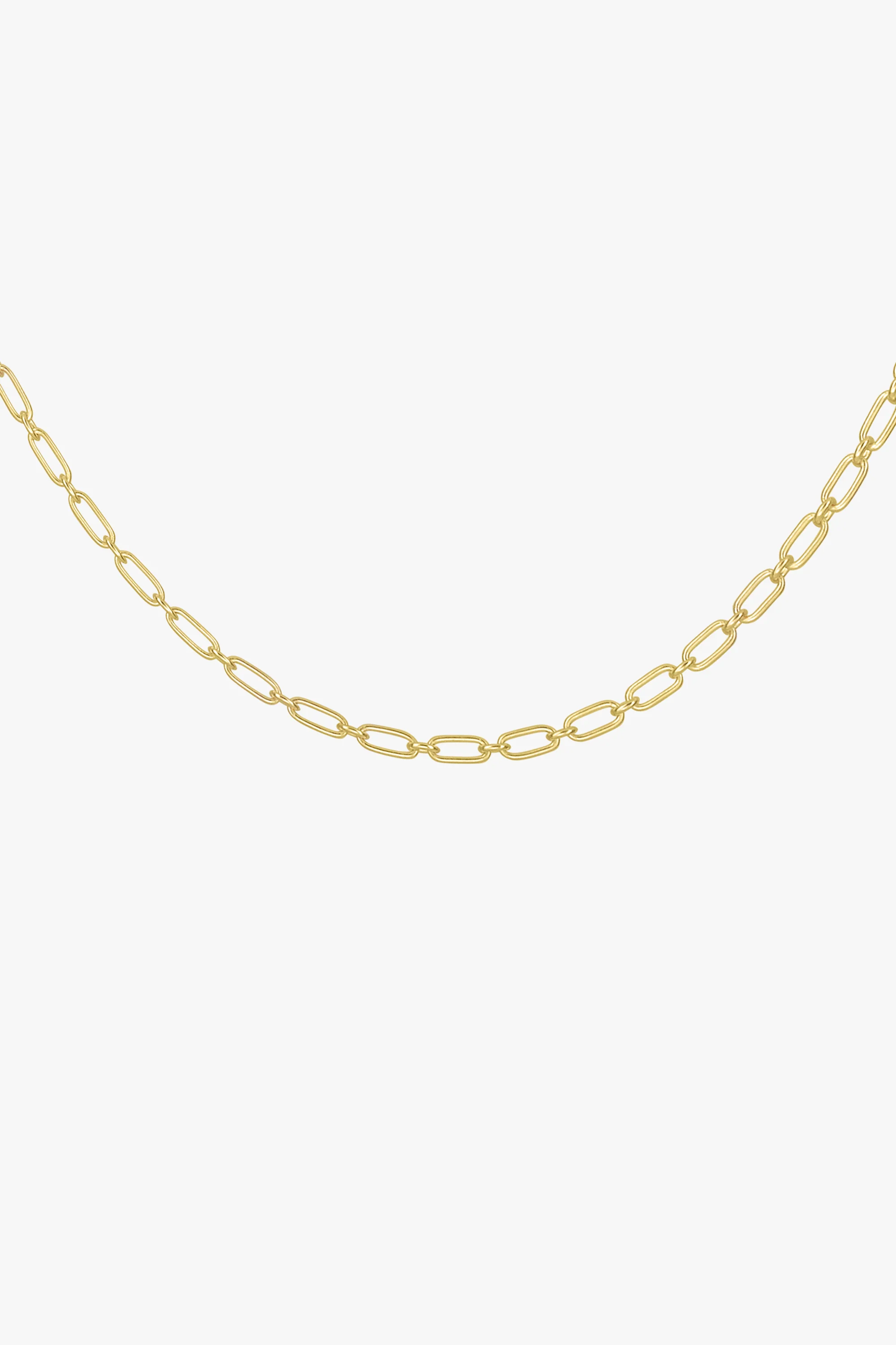 Figaro choker gold plated (36cm) - Image 3
