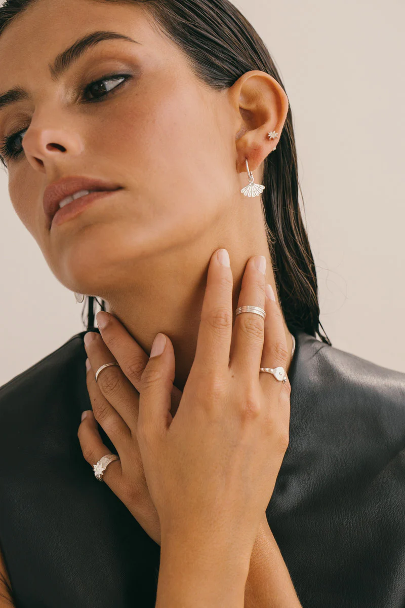 Gypsy stack ring silver - Image 3