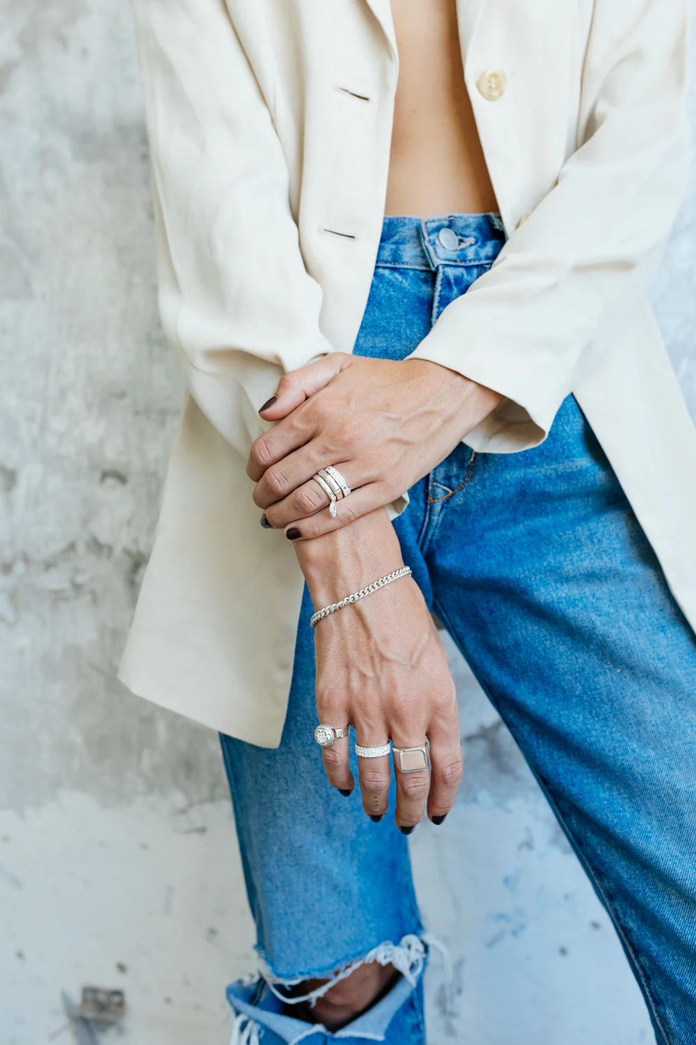 Kissed by the sun ring silver - Image 4