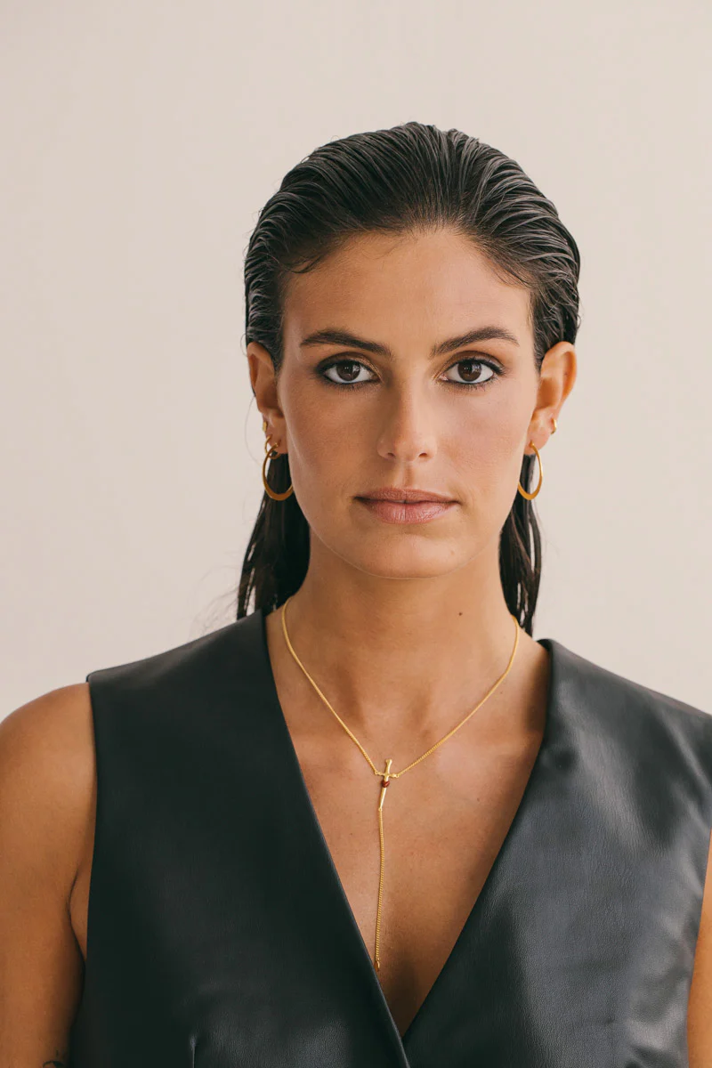 Love dagger necklace gold plated  - Image 6