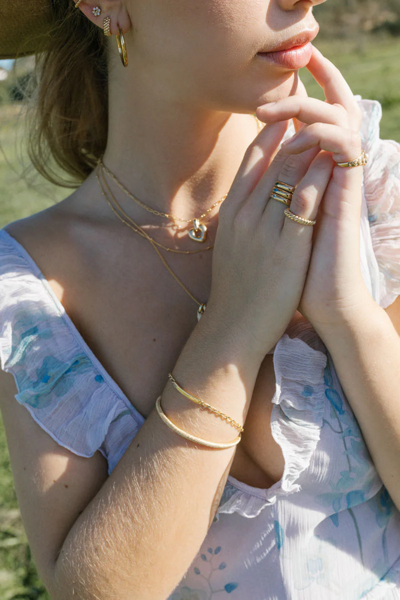 Personalized bar bracelet gold plated (pre-order) - Image 13