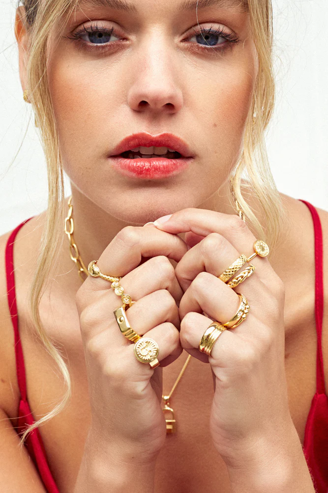 Pinky band gold plated - Image 10