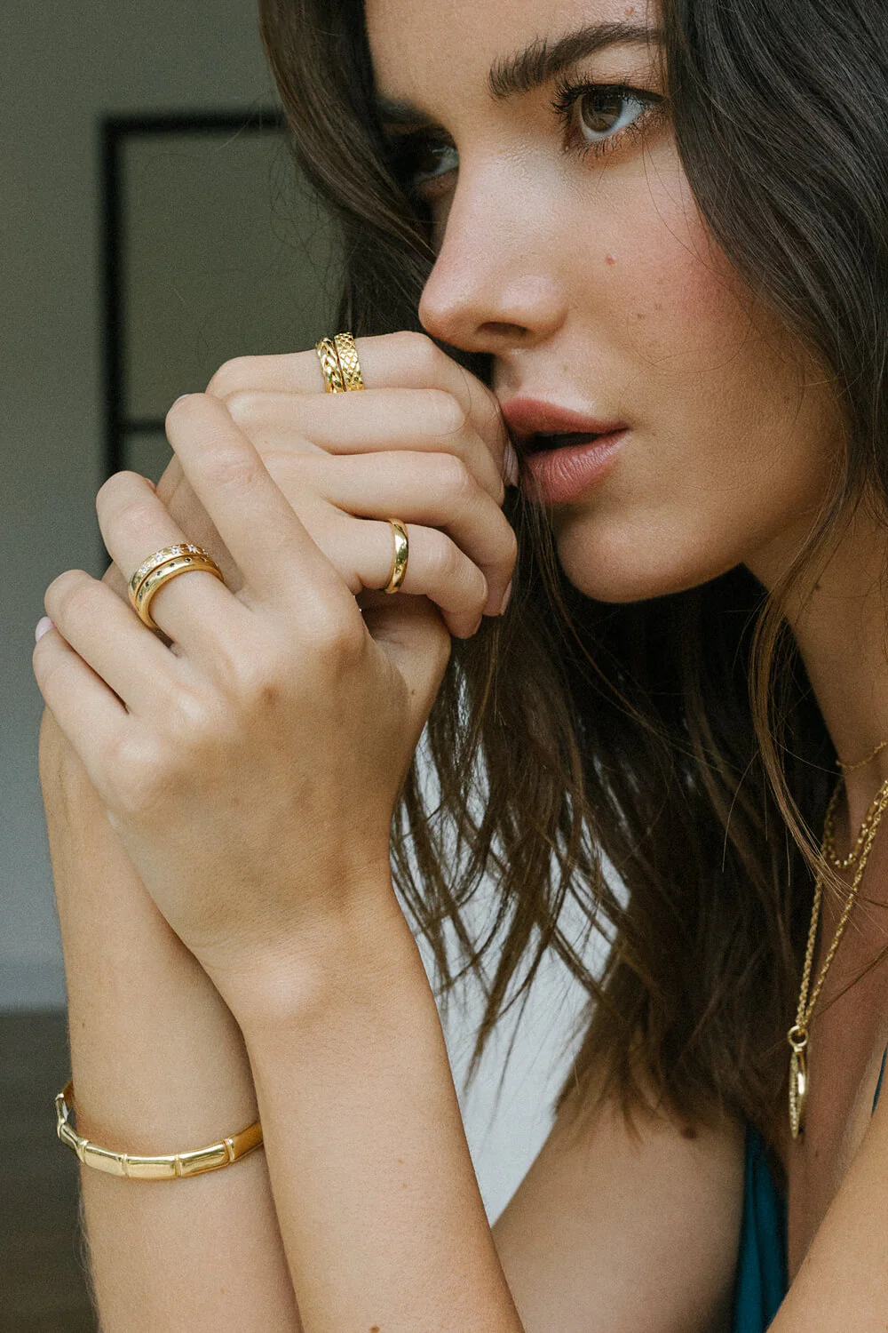 Pinky band gold plated - Image 11