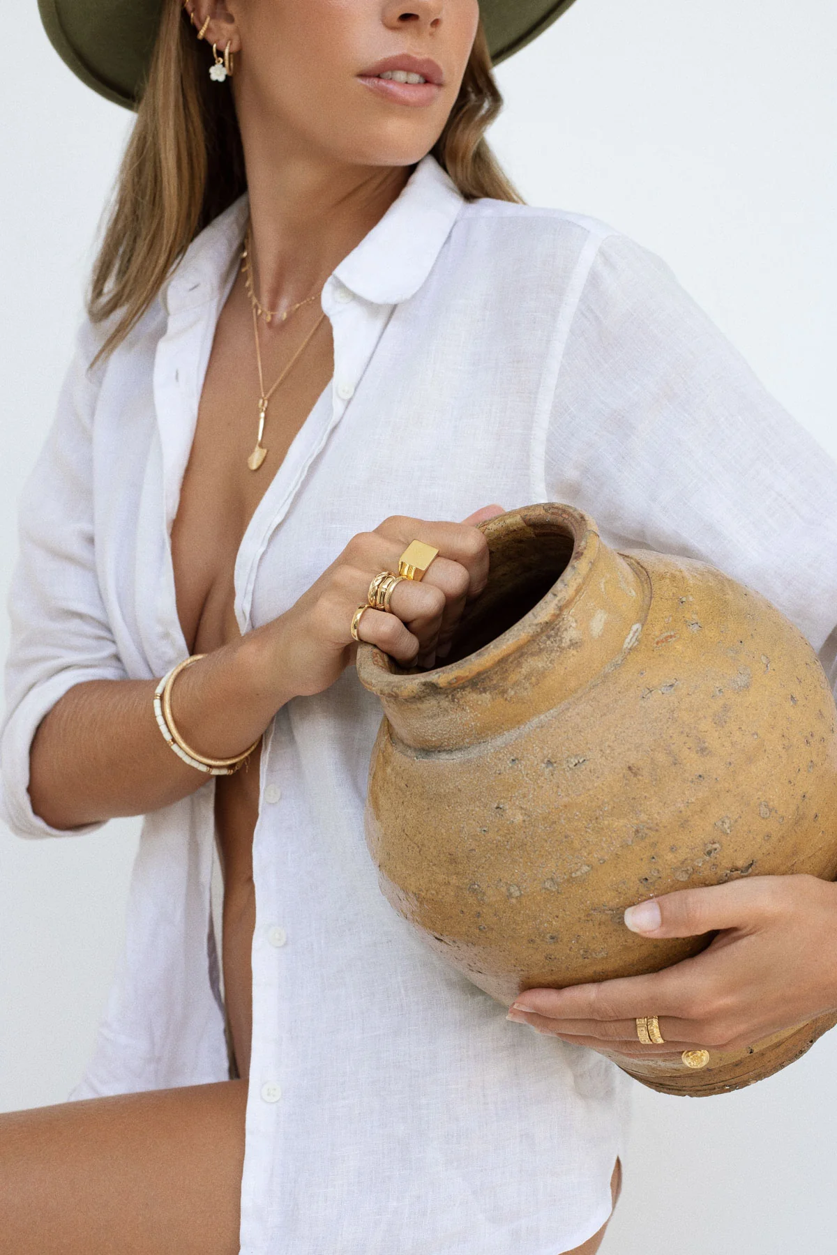 Pinky band gold plated - Image 5