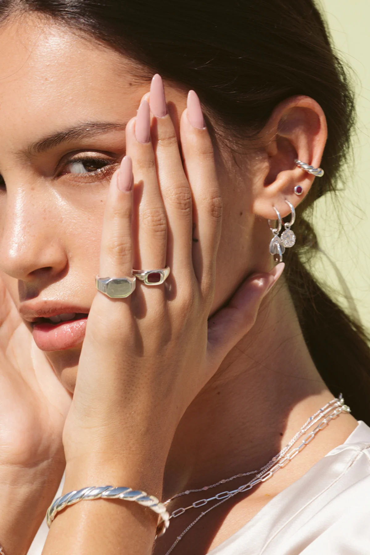 Signet pinky ring silver - Image 11