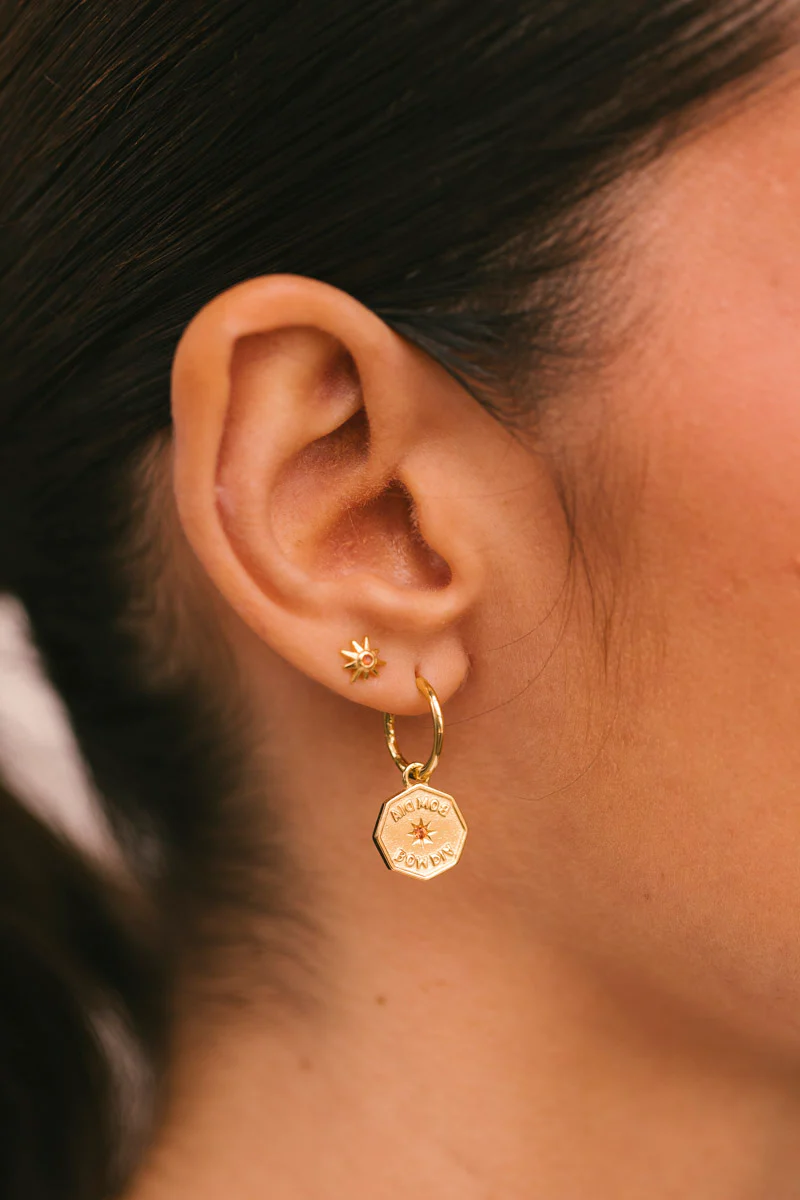 Summer Glow Stud Gold Plated - Image 4