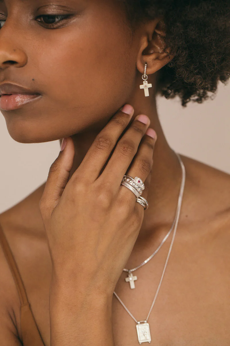 Trinity pinky ring silver - Image 4