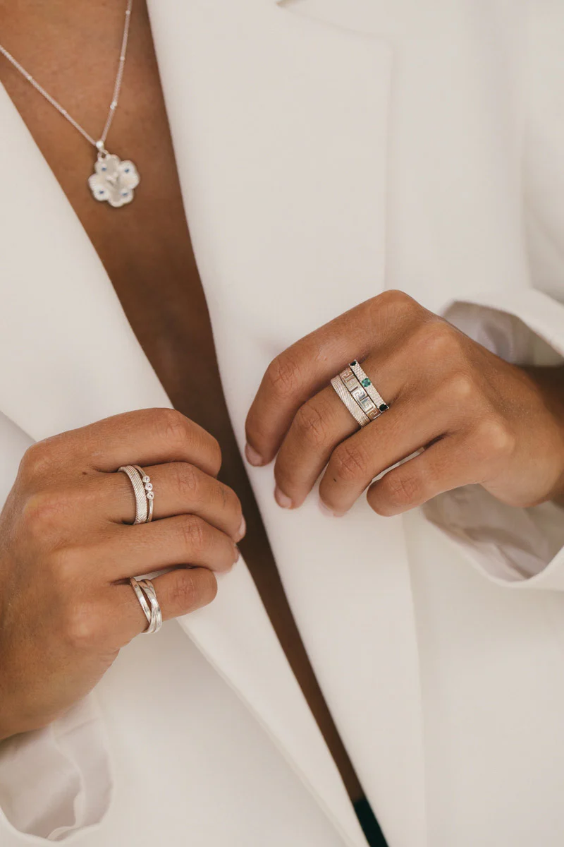 Trinity pinky ring silver - Image 6