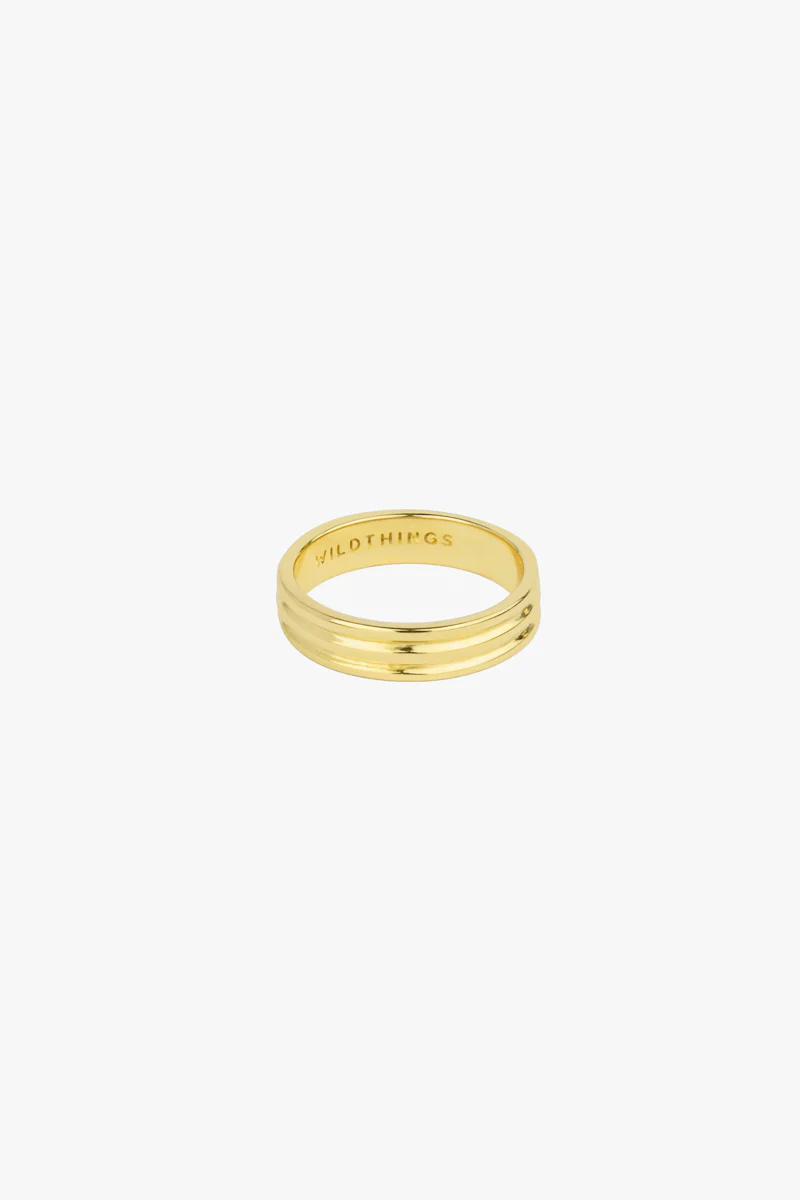 Triple pinky band gold plated - Image 9