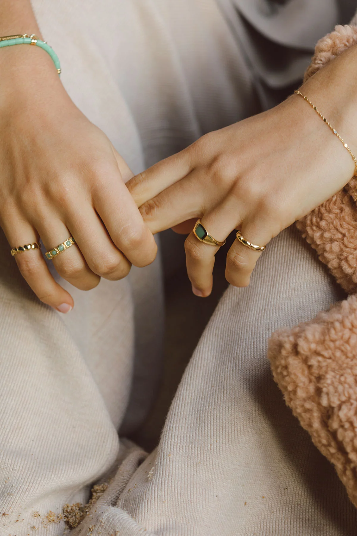 True treasure pinky ring gold plated - Image 3